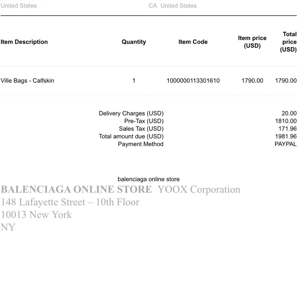 Balenciaga ville bag - Picture 3 of 5